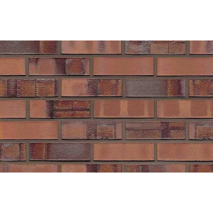 Кирпич клинкерный Muhr 13 Rotbraun nuanciert Fuss. Bes. гладкий, 240х115х71 мм