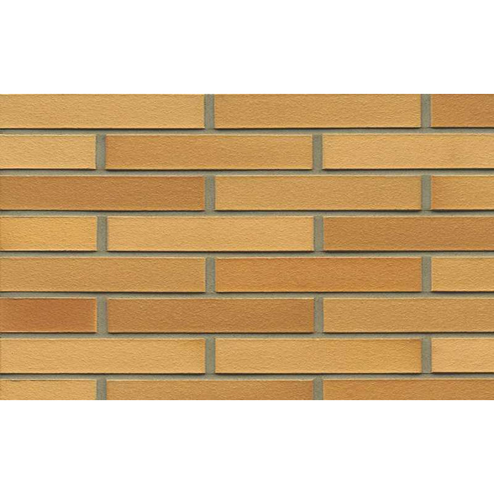 Кирпич клинкерный Muhr 01 EG Niederlausitzer Gelb Edelglanz гладкий, 240х90х40 мм