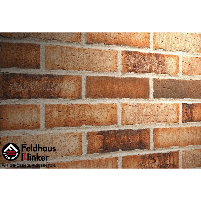 Кирпич клинкерный Feldhaus Klinker K665 sintra sabioso binaro 215х102х65 мм фото 5