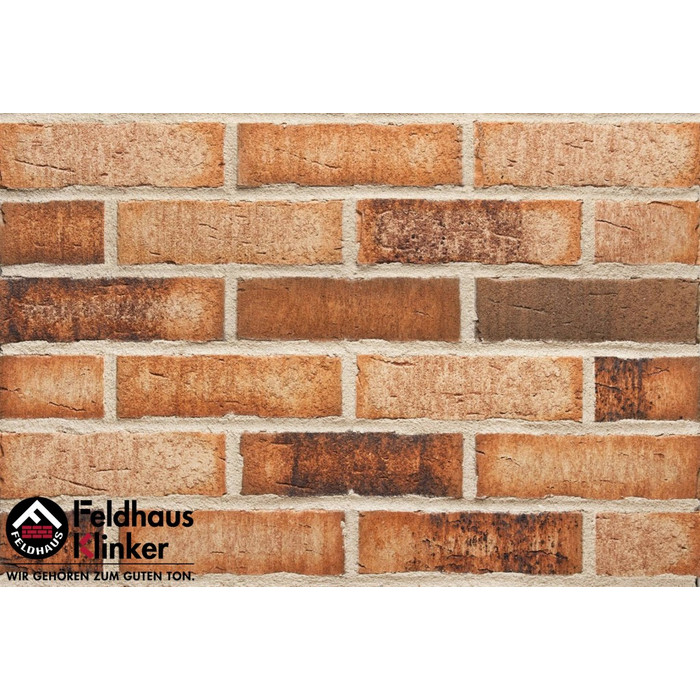 Кирпич клинкерный Feldhaus Klinker K665 sintra sabioso binaro 215х102х65 мм фото 6