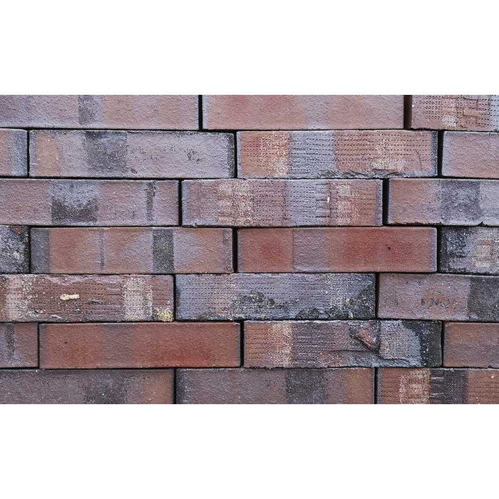 Кирпич клинкерный Muhr 03 KS Naturrot Kohle Spezial гладкий, 210х100х50 мм