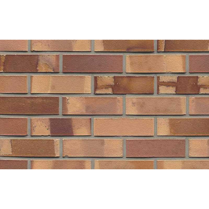 Кирпич клинкерный Muhr 08S Lachsrot Spezial гладкий, 210х100х50 мм