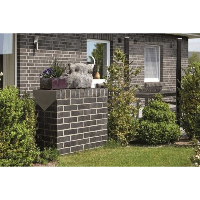 Кирпич клинкерный щелевой Terca Frankfurt, 240х115х71 мм фото 2