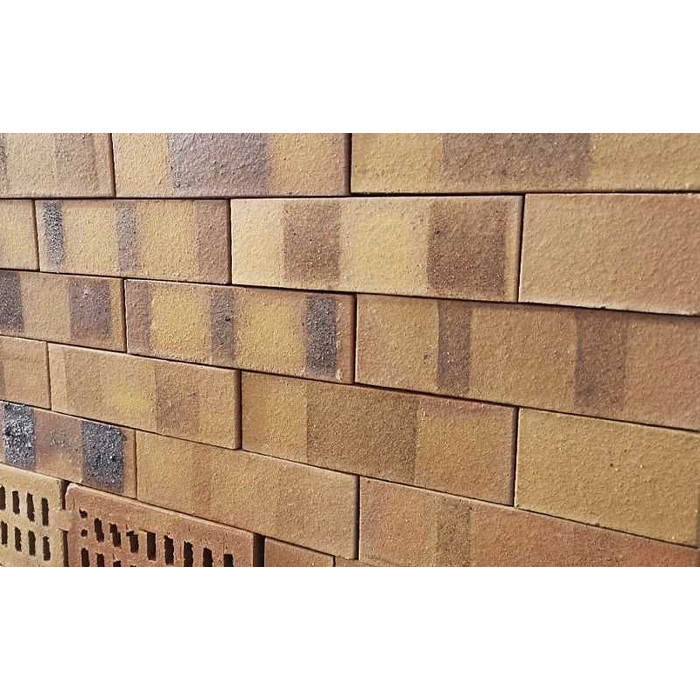 Кирпич клинкерный Muhr 08K Lachsrot Kohle гладкий, 240х115х71 мм фото 3