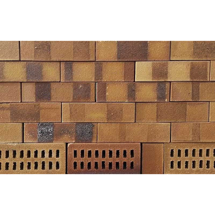 Кирпич клинкерный Muhr 08K Lachsrot Kohle гладкий, 240х115х71 мм фото 2