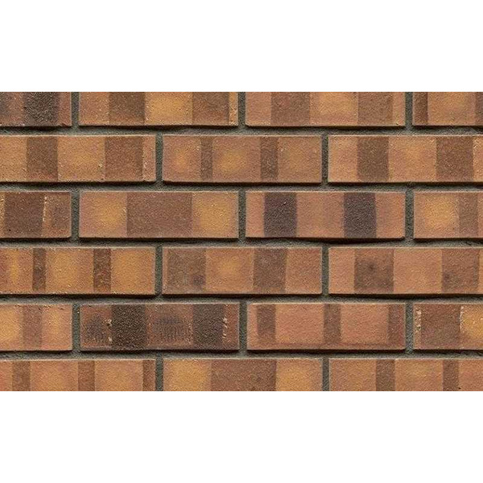 Кирпич клинкерный Muhr 08K Lachsrot Kohle гладкий, 240х115х71 мм