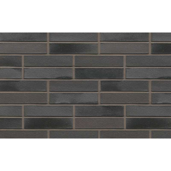 Кирпич клинкерный Muhr 15 Schwarz-bunt Edelglanz гладкий, 240х115х52 мм