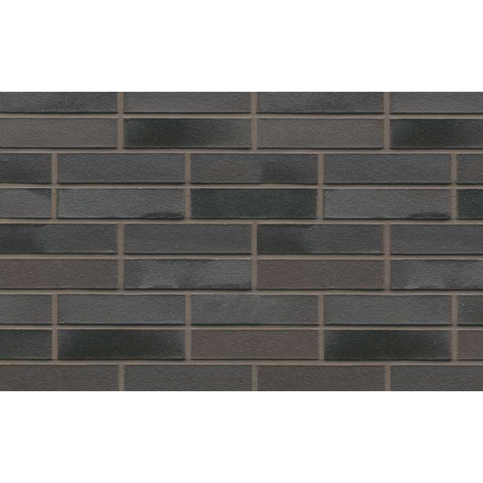 Кирпич клинкерный Muhr 15 Schwarz-bunt Edelglanz гладкий, 290х90х71 мм