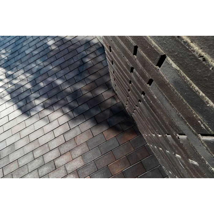 Кирпич клинкерный Muhr 15 Schwarz-bunt Edelglanz гладкий, 290х90х71 мм фото 3