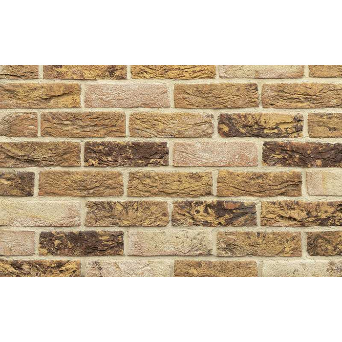 Кирпич облицовочный Донские зори Алабино узорный, 215х50х65 мм