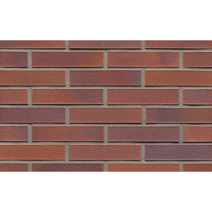 Кирпич клинкерный Muhr 04 Rotbraun-bunt гладкий, 240х115х52 мм