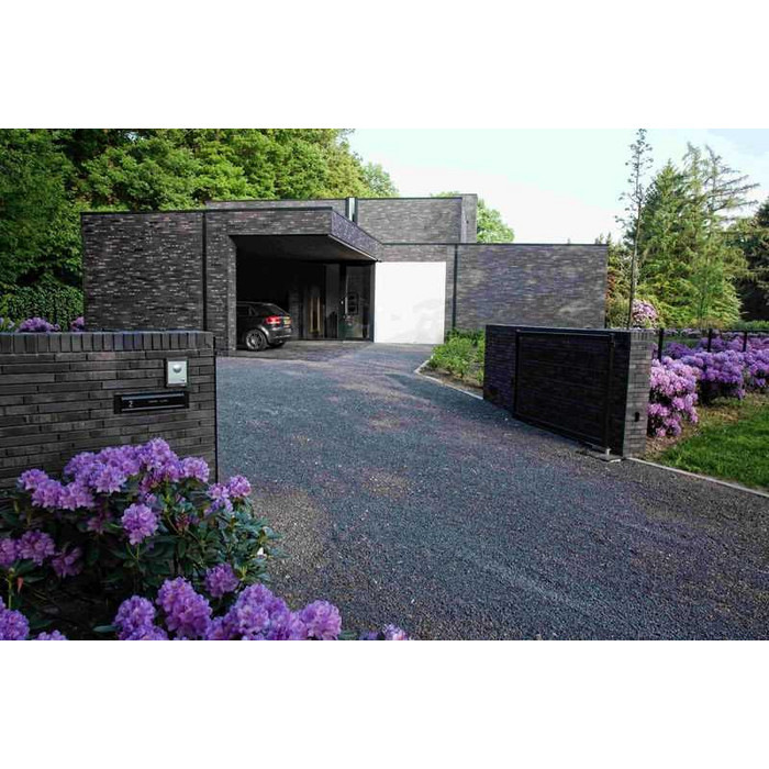 Кирпич клинкерный Muhr 15 Schwarz-bunt Edelglanz гладкий, 240х115х71 мм фото 9