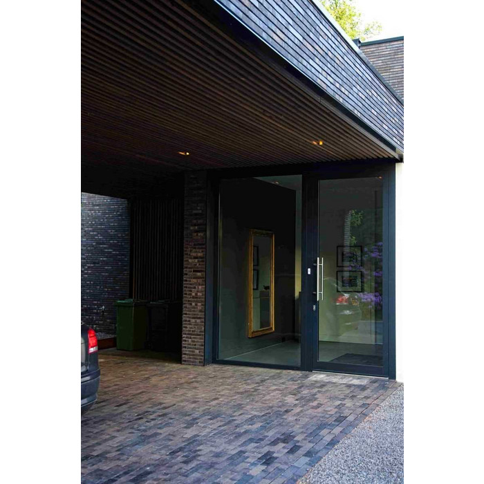 Кирпич клинкерный Muhr 15 Schwarz-bunt Edelglanz гладкий, 240х115х71 мм фото 10