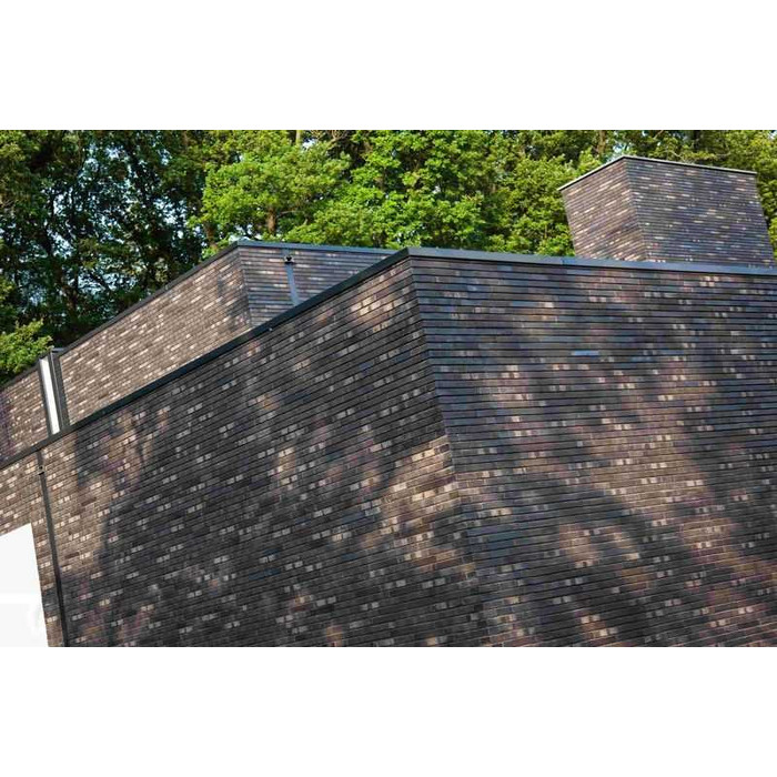 Кирпич клинкерный Muhr 15 Schwarz-bunt Edelglanz гладкий, 240х115х71 мм фото 7