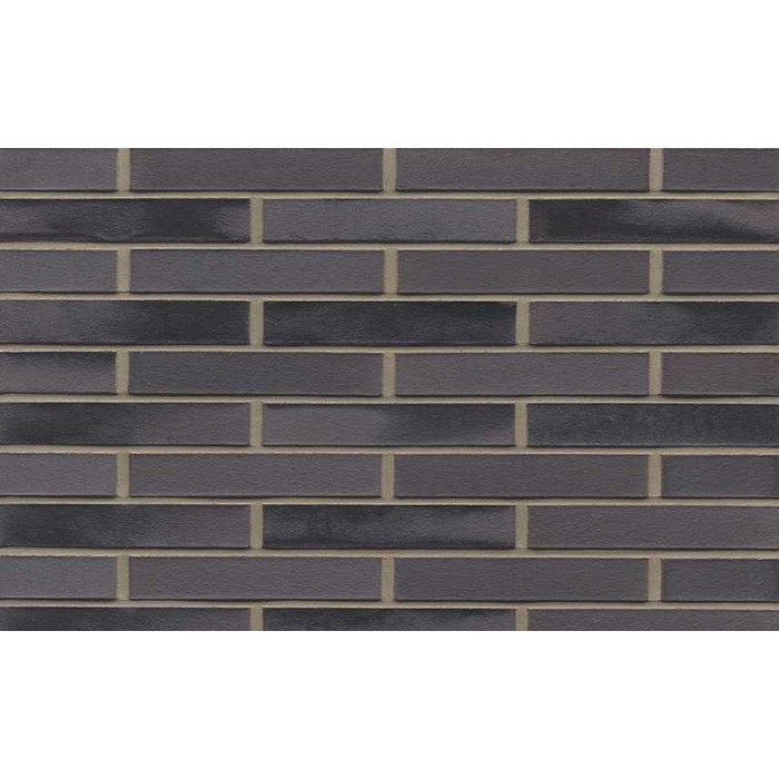Кирпич клинкерный Muhr 15 Schwarz-bunt Edelglanz гладкий, 290х90х52 мм