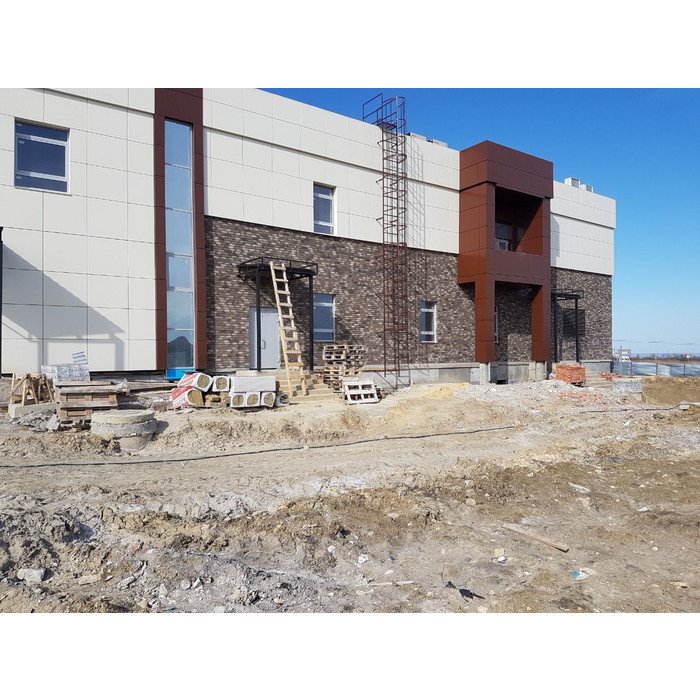 Кирпич клинкерный Feldhaus Klinker K775 vascu marengo antrablanca NF 240х115х71 мм фото 7