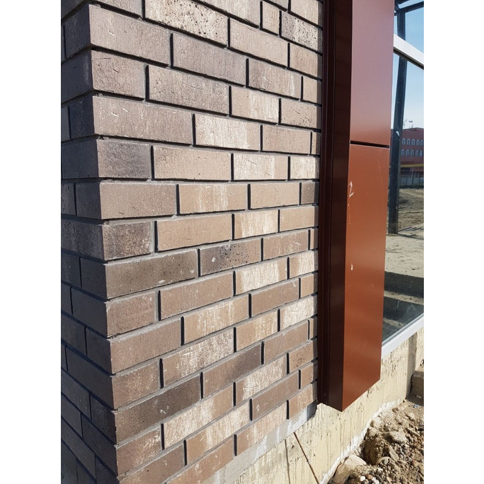 Кирпич клинкерный Feldhaus Klinker K775 vascu marengo antrablanca NF 240х115х71 мм фото 4