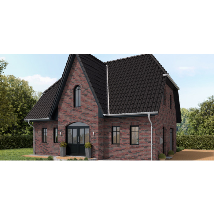 Кирпич клинкерный Muhr 03 EG Rot Edelglanz гладкий, 240х115х52 мм фото 2