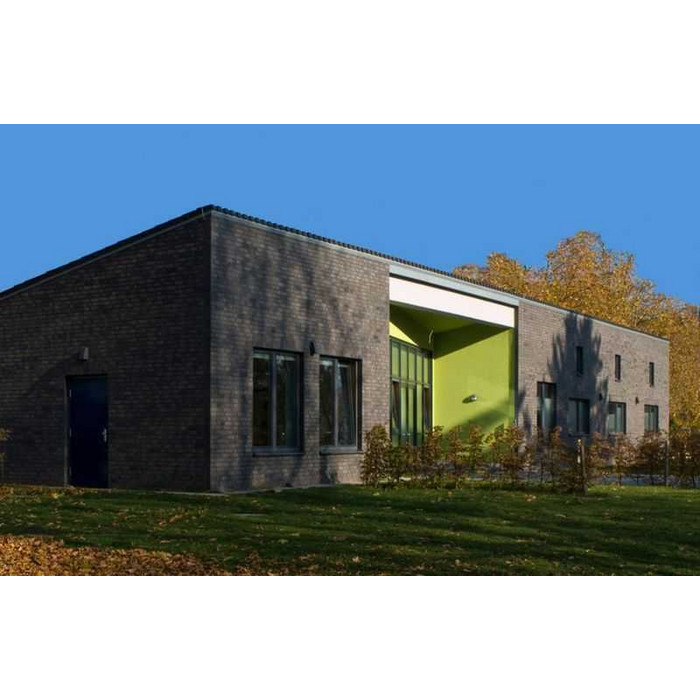 Кирпич клинкерный Muhr 15 F Schwarz-bunt Edelglanz bes. Fuss., 240х115х71 мм фото 2