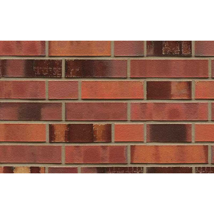 Кирпич клинкерный Muhr 18 Lachsbraun geflammt гладкий, 240х115х71 мм