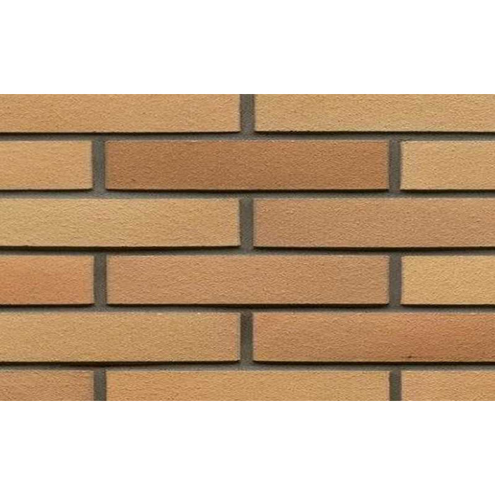 Кирпич клинкерный Muhr 06 Hellbraun-bunt гладкий, 240х90х40 мм