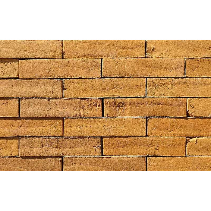Кирпич клинкерный Muhr 01 Niederlausitzer Gelb Wasserstrich, 240х71х50 мм