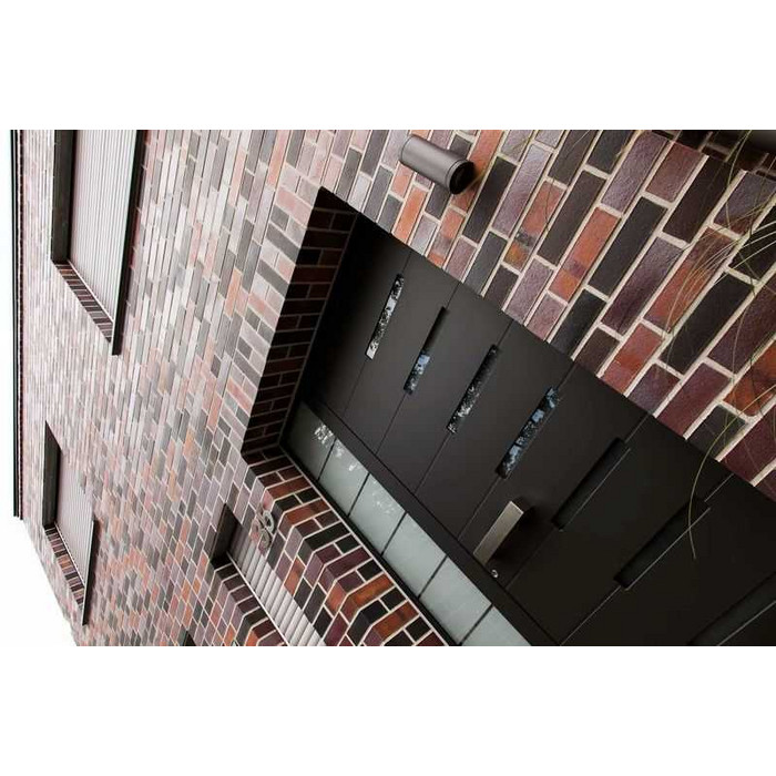 Кирпич клинкерный Muhr 29 S Schwarzblau-bunt Spezial гладкий, 240х115х71 мм фото 4