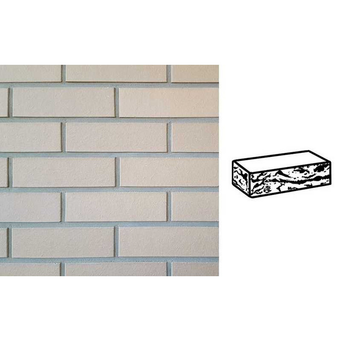 Кирпич клинкерный Muhr 34 Grau nuanciert готик, 250х120х65 мм