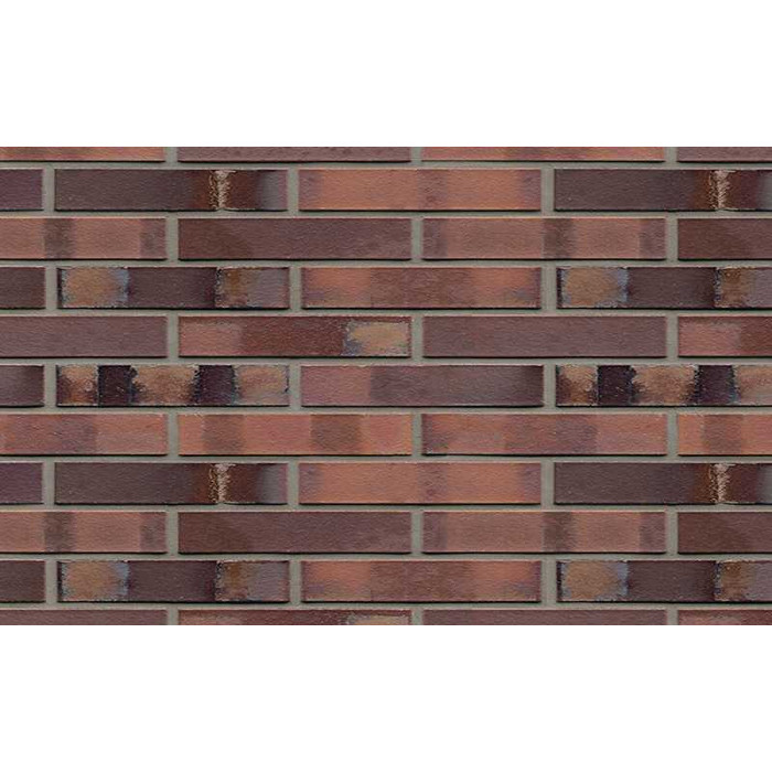 Кирпич клинкерный Muhr 04S Rotbraun-bunt Spezial гладкий, 240х90х40 мм