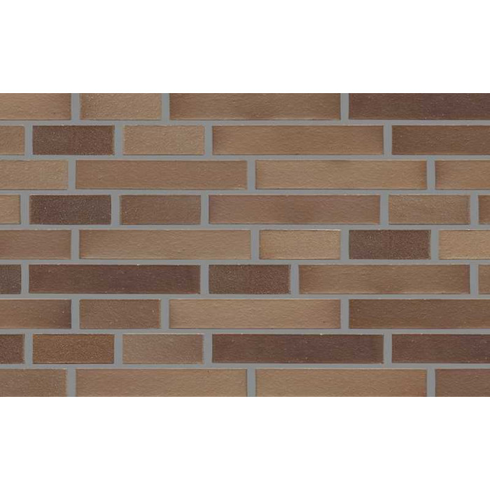 Кирпич клинкерный Muhr 34 EG Grau nuanciert Edelglanz гладкий, 290х90х52 мм