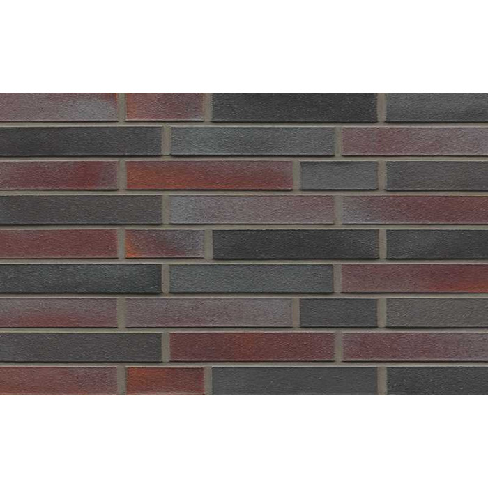 Кирпич клинкерный Muhr 25 Violettschwarz гладкий, 290х90х52 мм