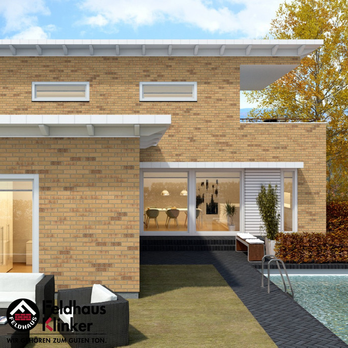 Кирпич клинкерный Feldhaus Klinker K734 vascu sabiosa ocarsa NF 240х115х71 мм фото 10