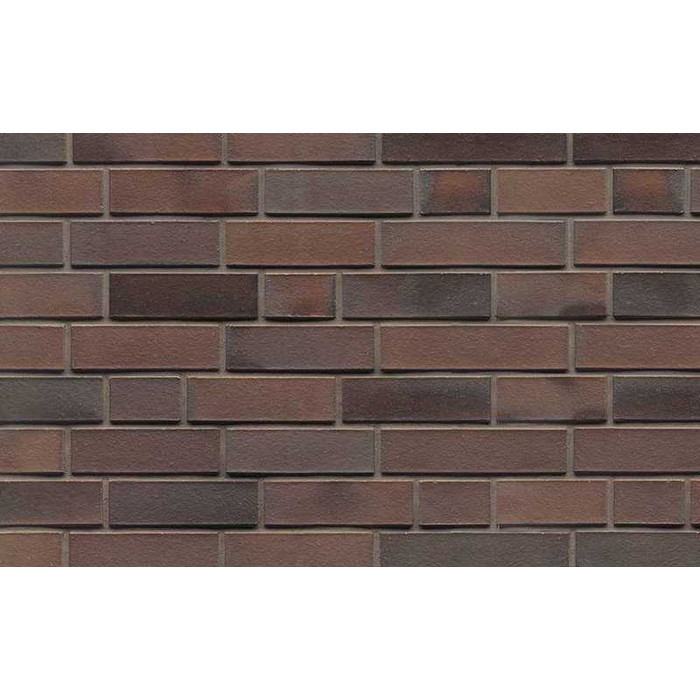 Кирпич клинкерный Muhr 33 A Schwarz-Braun гладкий, 240х115х52 мм