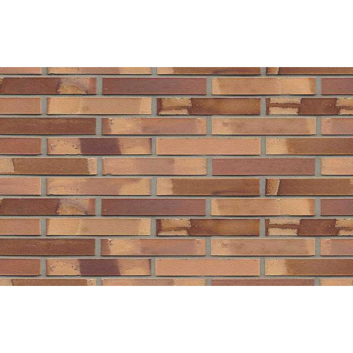 Кирпич клинкерный Muhr 08S Lachsrot Spezial гладкий, 240х90х40 мм