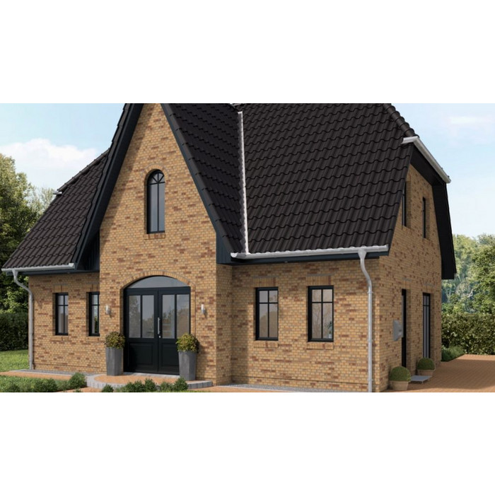 Кирпич клинкерный Muhr 01 Niederlausitzer Gelb Spezial гладкий, 240х90х40 мм фото 3