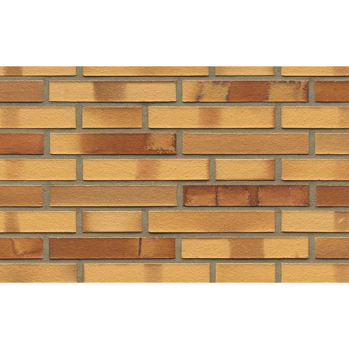 Кирпич клинкерный Muhr 01 Niederlausitzer Gelb Spezial гладкий, 240х90х40 мм