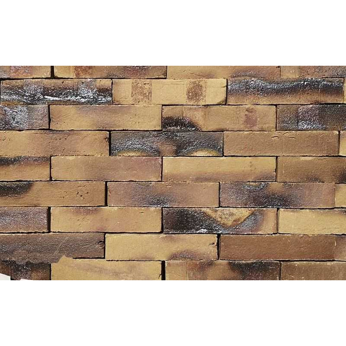 Кирпич клинкерный Muhr 34 KS Grau nuanciert Kohle Spezial Wasserstrich, 240х52х52 мм фото 4