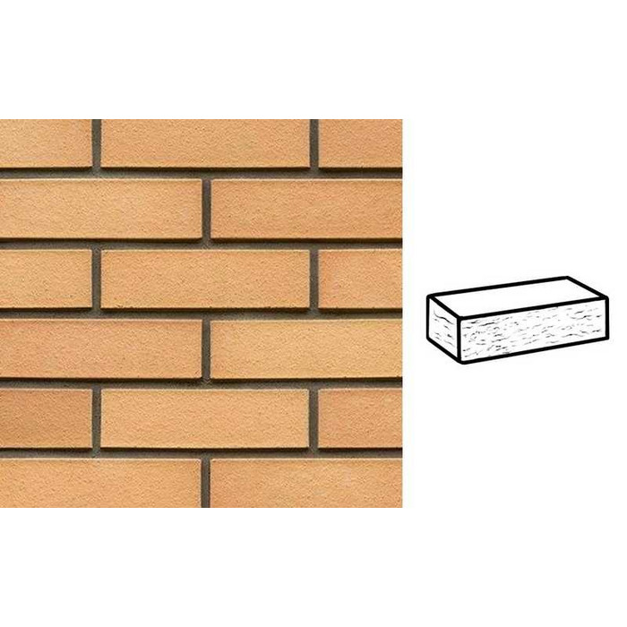 Кирпич клинкерный Muhr 23 Morgenrote рустик, 290х90х71 мм