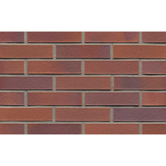 Кирпич клинкерный Muhr 04 Rotbraun-bunt гладкий, 290х90х71 мм
