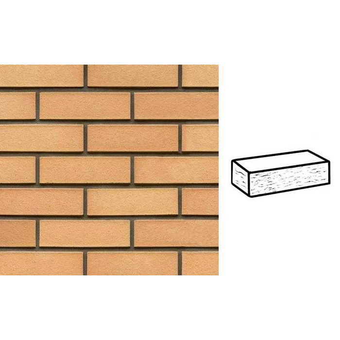 Кирпич клинкерный Muhr 23 Morgenrote рустик, 240х115х71 мм