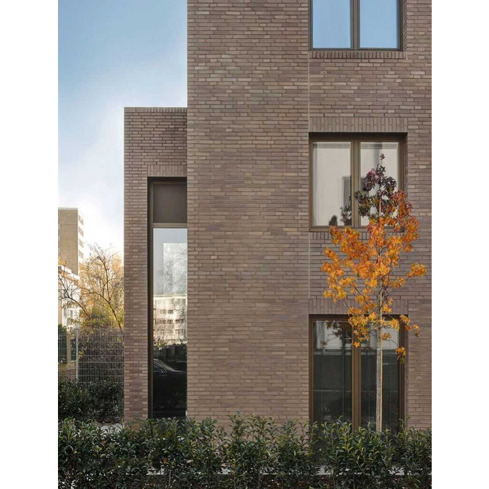 Кирпич клинкерный Muhr 34 Grau nuanciert Wasserstrich, 240х71х50 мм фото 3