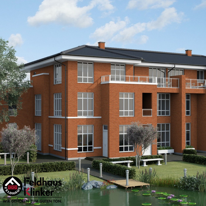 Кирпич клинкерный Feldhaus Klinker K731 vascu terracotta oxi NF 240х115х71 мм фото 8