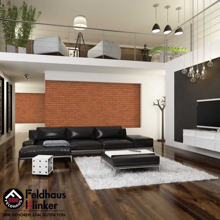 Кирпич клинкерный Feldhaus Klinker K731 vascu terracotta oxi NF 240х115х71 мм фото 5