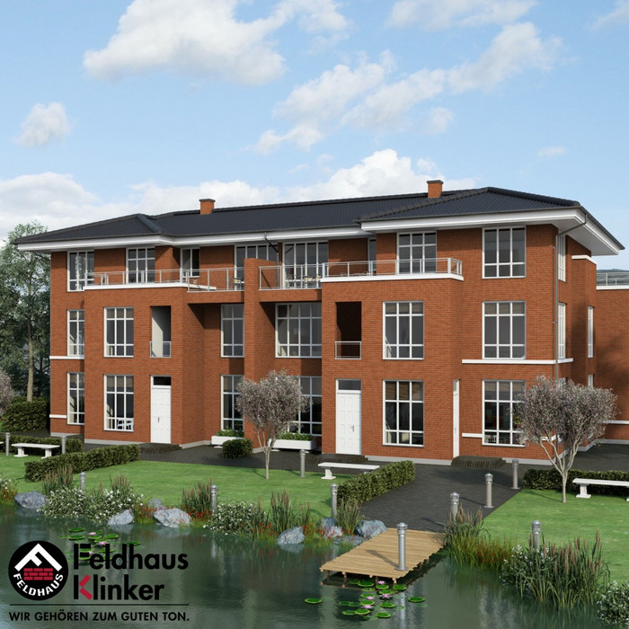 Кирпич клинкерный Feldhaus Klinker K731 vascu terracotta oxi NF 240х115х71 мм фото 11