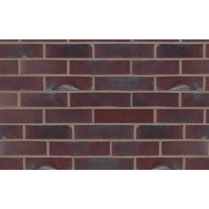 Кирпич клинкерный пустотелый ABC 8654 Wiemar aubergine Kohlebrand гладкий, 240х115х71 мм