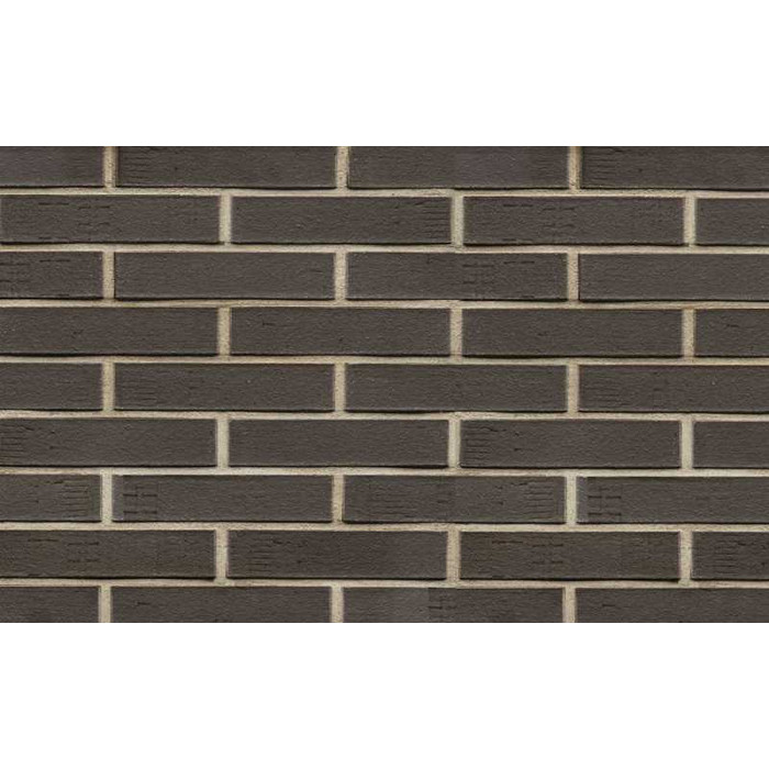 Кирпич клинкерный Muhr 05 F Eisenschmelz Schwarzbraun Fuss., 240х115х52 мм