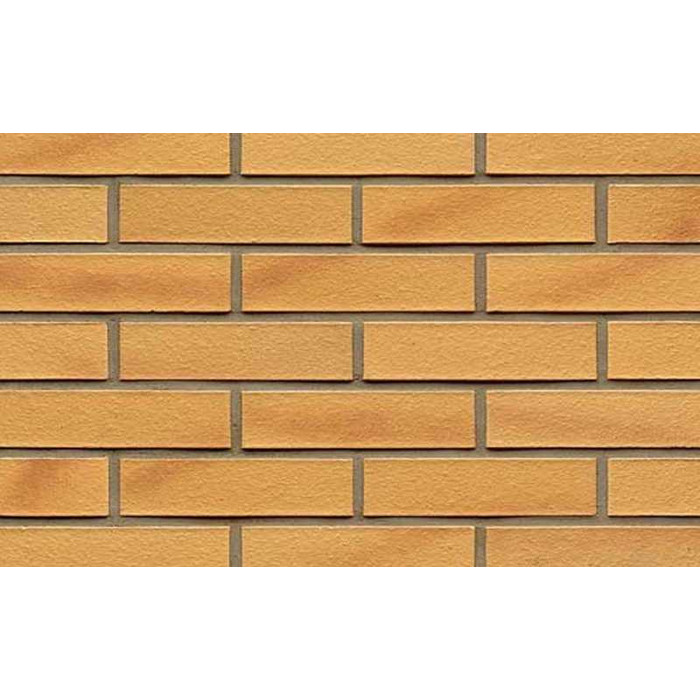 Кирпич клинкерный Muhr 02 Gelb Bunt гладкий, 290х90х71 мм