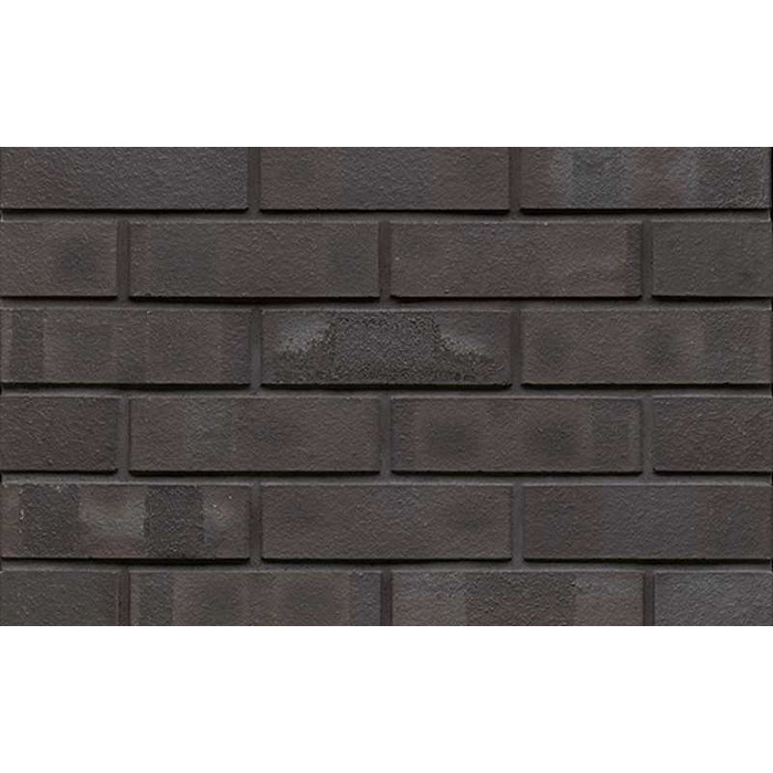 Кирпич клинкерный Muhr 05 KS Eisenschmelz Schwarzbraun Kohle Spezial гладкий, 290х90х71 мм