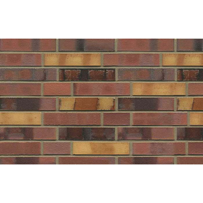 Кирпич клинкерный Muhr 21 SF Gelbbraunrot Spezial гладкий, 240х115х52 мм