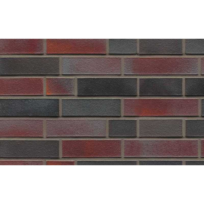 Кирпич клинкерный Muhr 25 Violettschwarz гладкий, 240х115х71 мм